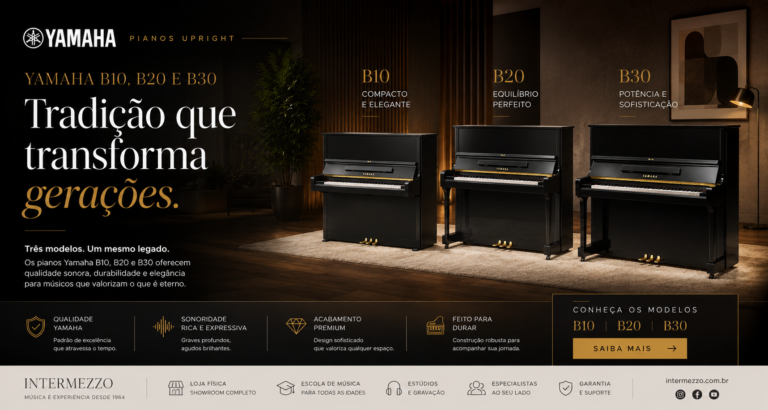 Yamaha B10, B20 e B30 - Blog Intermezzo